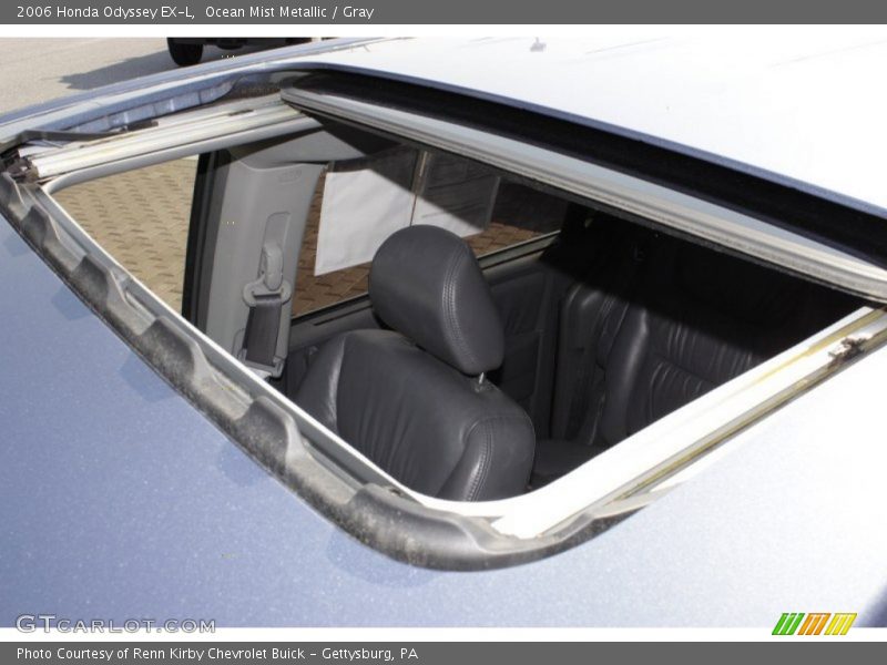 Ocean Mist Metallic / Gray 2006 Honda Odyssey EX-L