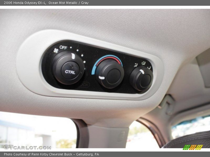 Ocean Mist Metallic / Gray 2006 Honda Odyssey EX-L