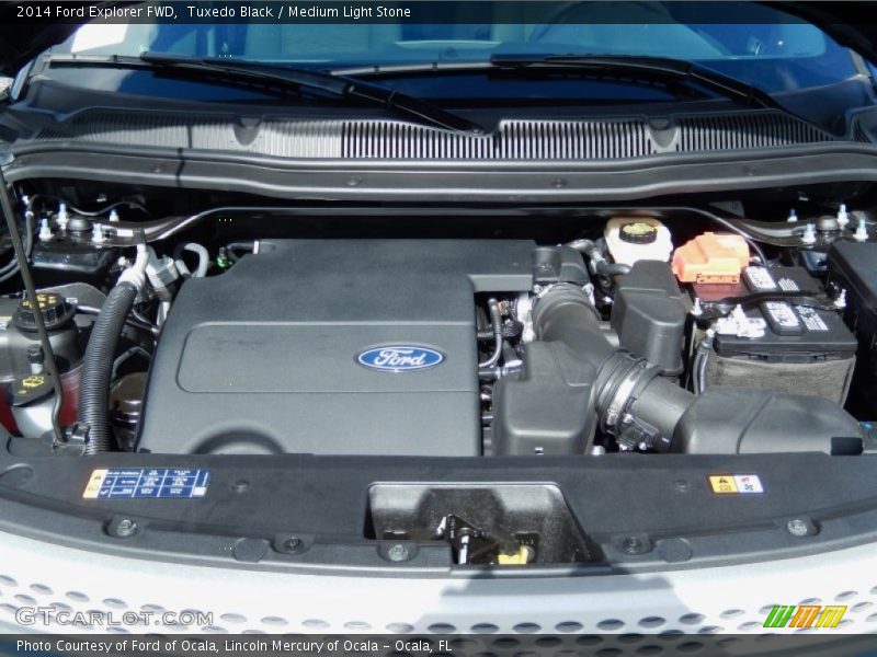  2014 Explorer FWD Engine - 3.5 Liter DOHC 24-Valve Ti-VCT V6