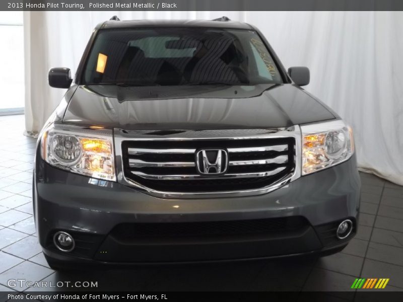 Polished Metal Metallic / Black 2013 Honda Pilot Touring