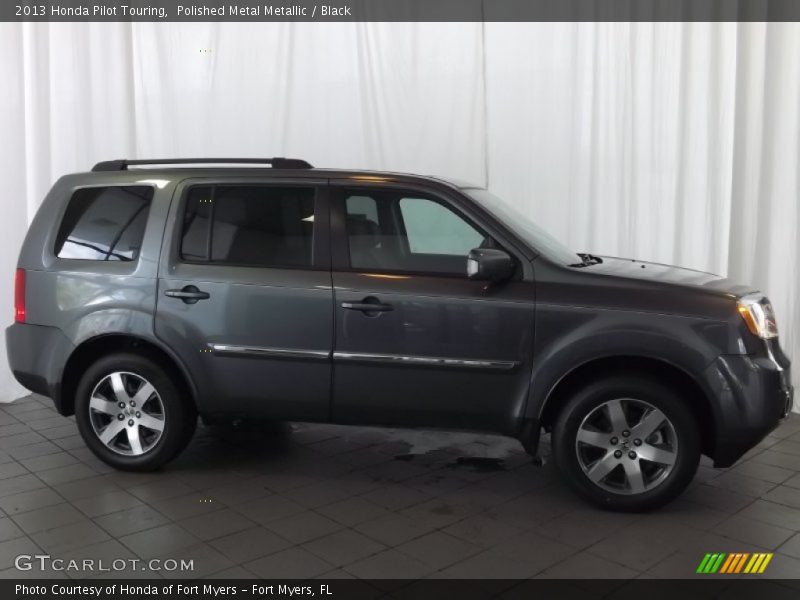 Polished Metal Metallic / Black 2013 Honda Pilot Touring