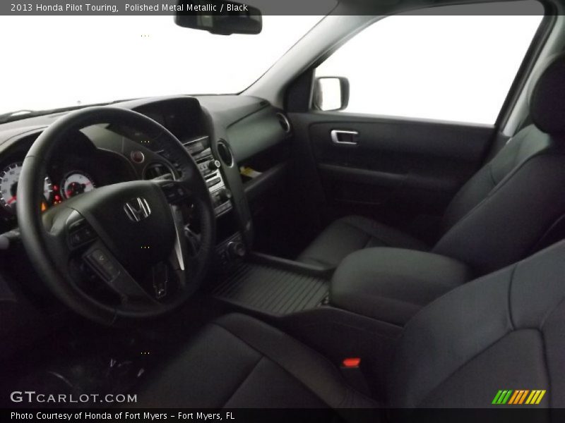 Polished Metal Metallic / Black 2013 Honda Pilot Touring