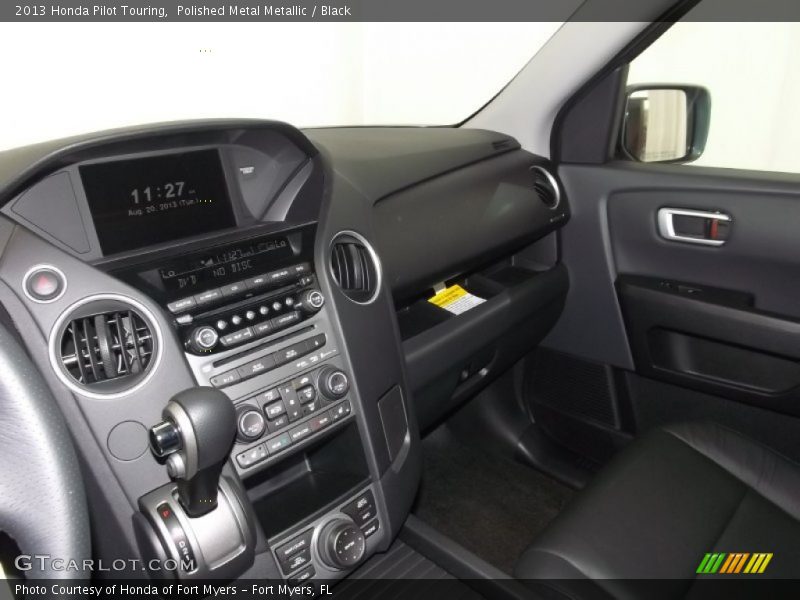 Polished Metal Metallic / Black 2013 Honda Pilot Touring