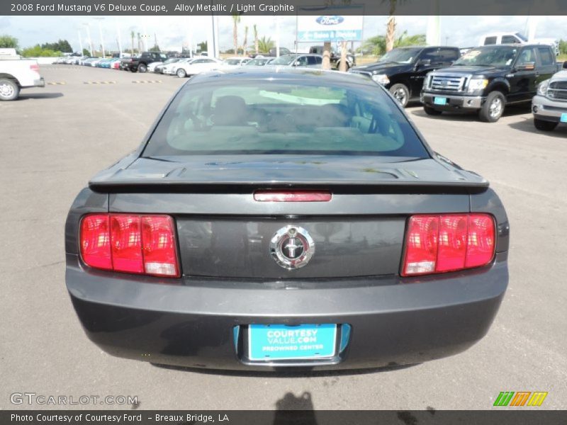 Alloy Metallic / Light Graphite 2008 Ford Mustang V6 Deluxe Coupe