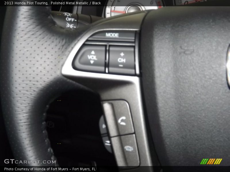 Polished Metal Metallic / Black 2013 Honda Pilot Touring