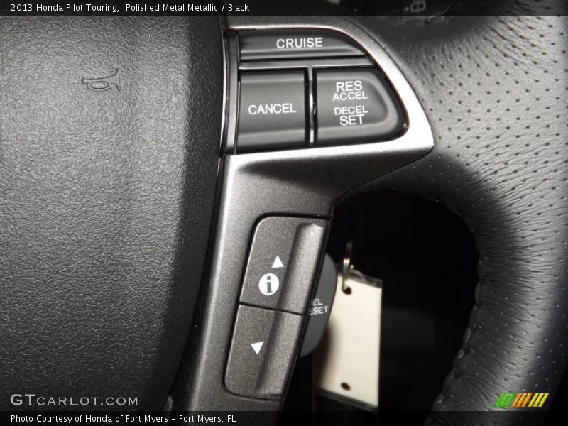 Polished Metal Metallic / Black 2013 Honda Pilot Touring