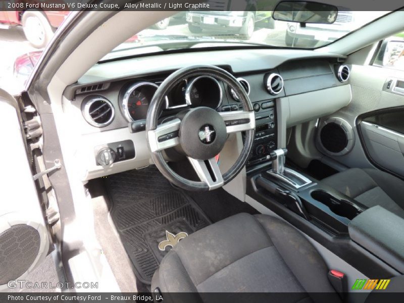 Alloy Metallic / Light Graphite 2008 Ford Mustang V6 Deluxe Coupe