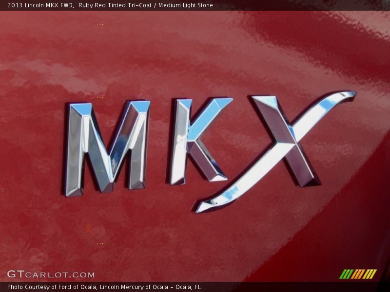 Ruby Red Tinted Tri-Coat / Medium Light Stone 2013 Lincoln MKX FWD
