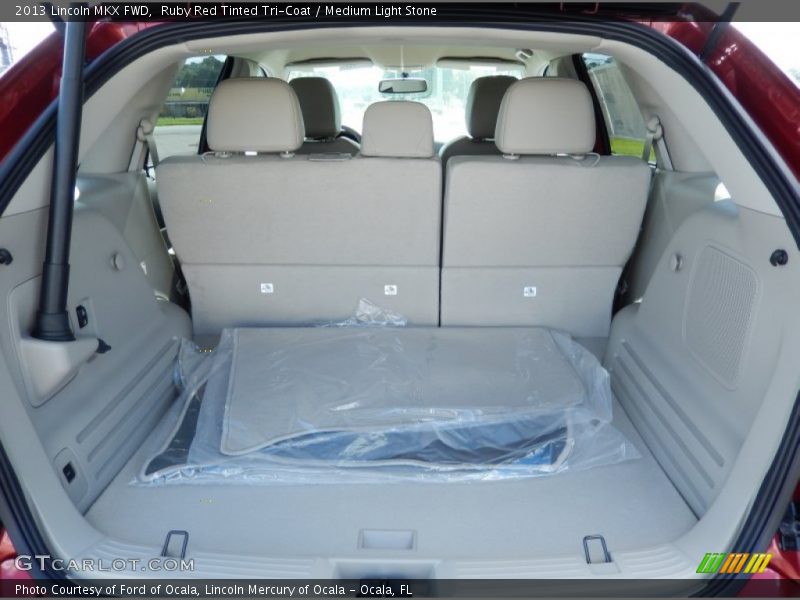 Ruby Red Tinted Tri-Coat / Medium Light Stone 2013 Lincoln MKX FWD