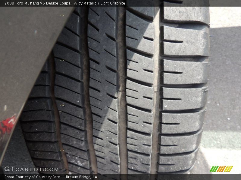 Alloy Metallic / Light Graphite 2008 Ford Mustang V6 Deluxe Coupe