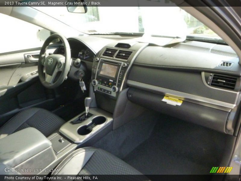 Magnetic Gray Metallic / Black 2013 Toyota Camry SE