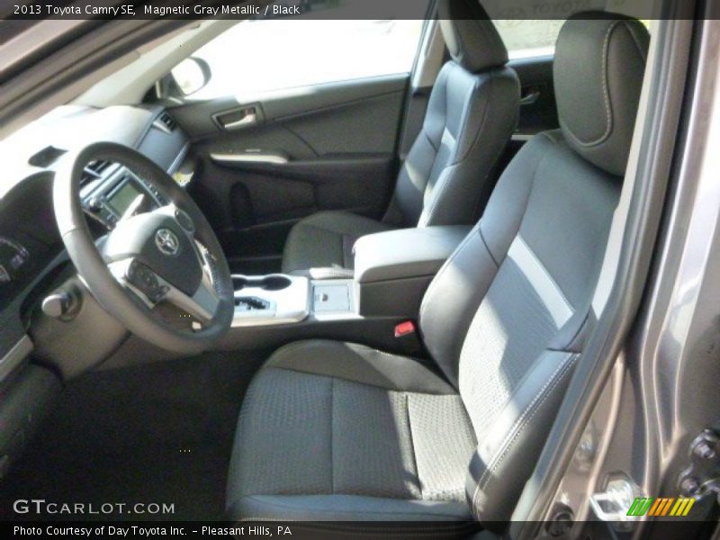Magnetic Gray Metallic / Black 2013 Toyota Camry SE