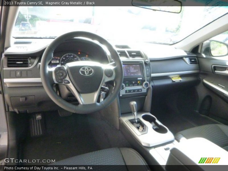 Magnetic Gray Metallic / Black 2013 Toyota Camry SE