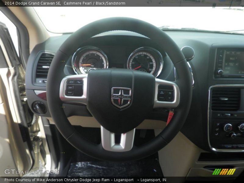  2014 Grand Caravan SE Steering Wheel