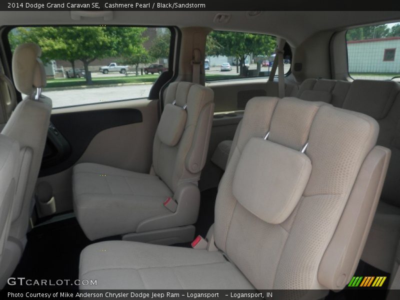 Rear Seat of 2014 Grand Caravan SE