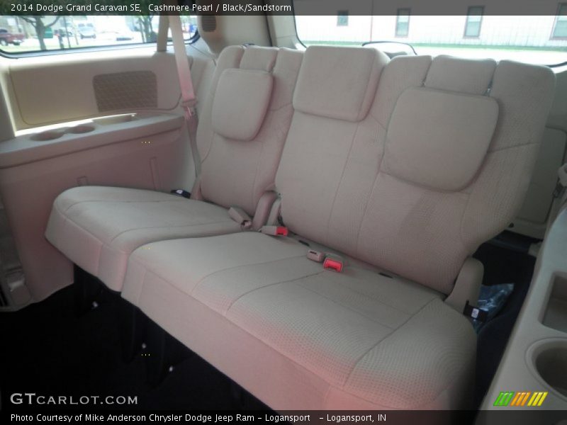 Rear Seat of 2014 Grand Caravan SE