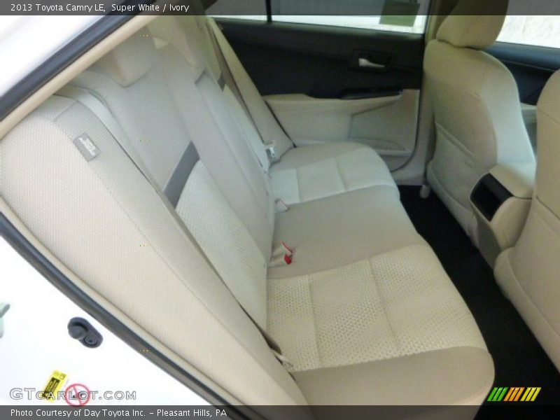 Super White / Ivory 2013 Toyota Camry LE