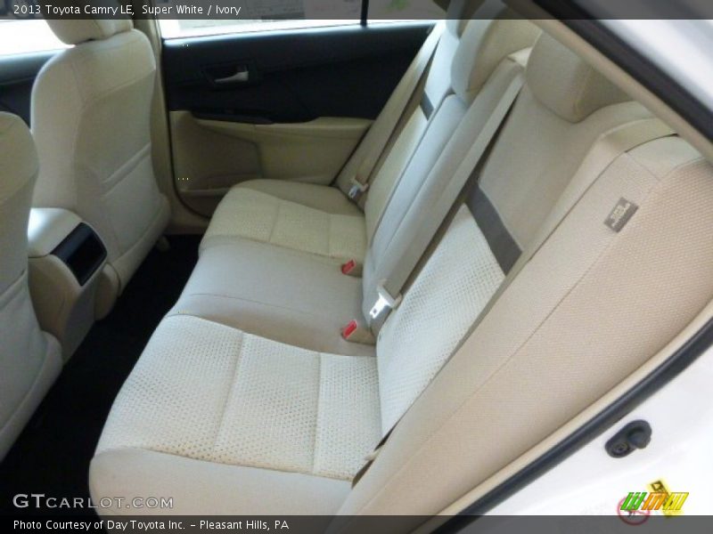 Super White / Ivory 2013 Toyota Camry LE