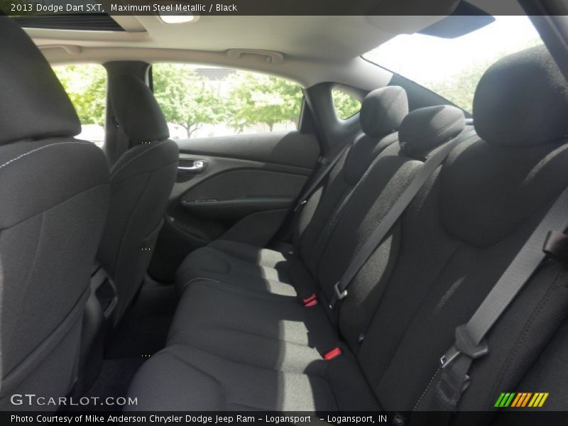 Maximum Steel Metallic / Black 2013 Dodge Dart SXT
