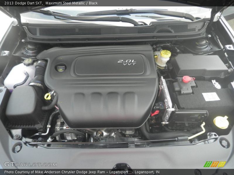 Maximum Steel Metallic / Black 2013 Dodge Dart SXT