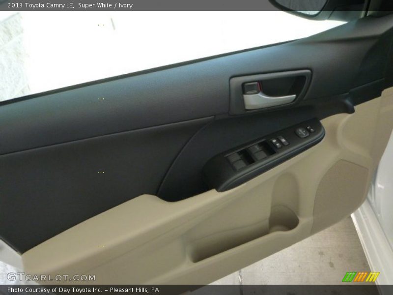 Super White / Ivory 2013 Toyota Camry LE