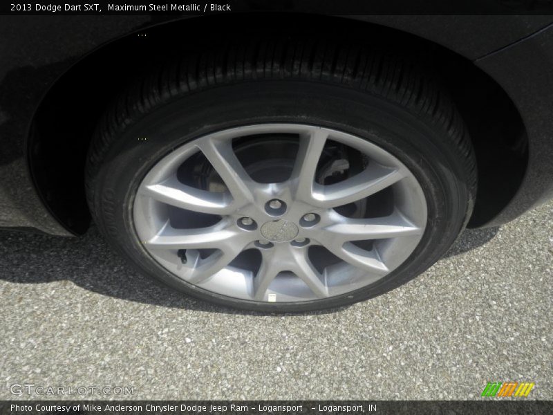 Maximum Steel Metallic / Black 2013 Dodge Dart SXT