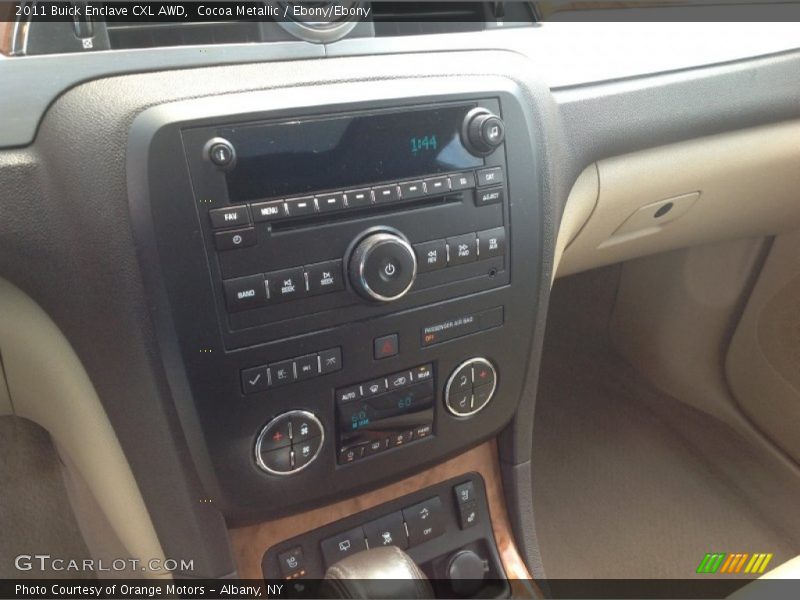 Cocoa Metallic / Ebony/Ebony 2011 Buick Enclave CXL AWD