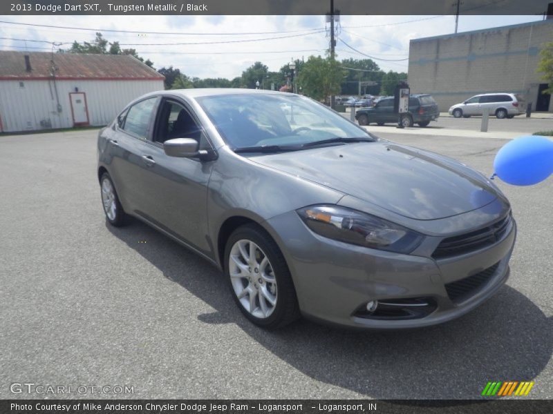 Tungsten Metallic / Black 2013 Dodge Dart SXT