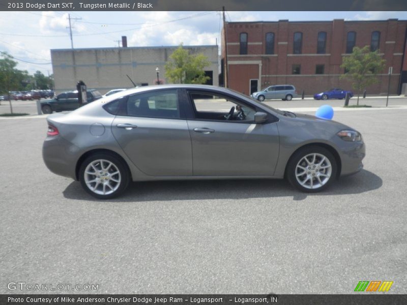 Tungsten Metallic / Black 2013 Dodge Dart SXT
