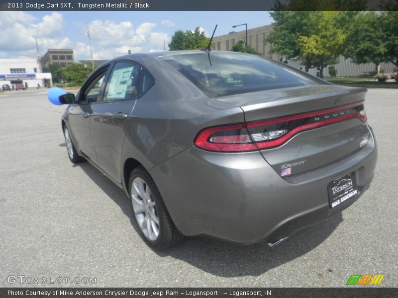 Tungsten Metallic / Black 2013 Dodge Dart SXT
