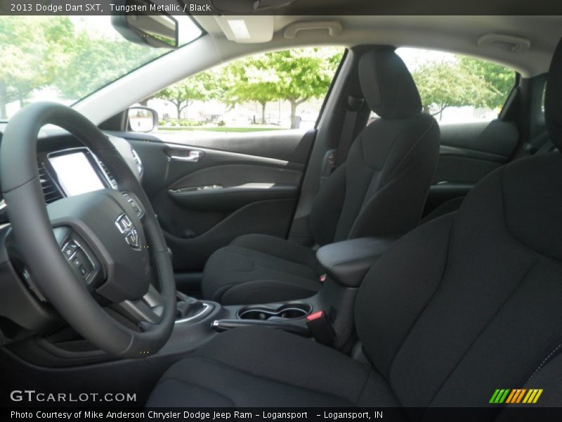 Tungsten Metallic / Black 2013 Dodge Dart SXT