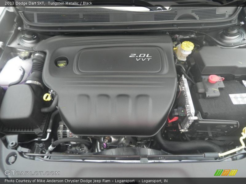 Tungsten Metallic / Black 2013 Dodge Dart SXT