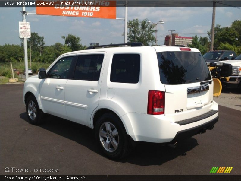 Taffeta White / Gray 2009 Honda Pilot EX-L 4WD