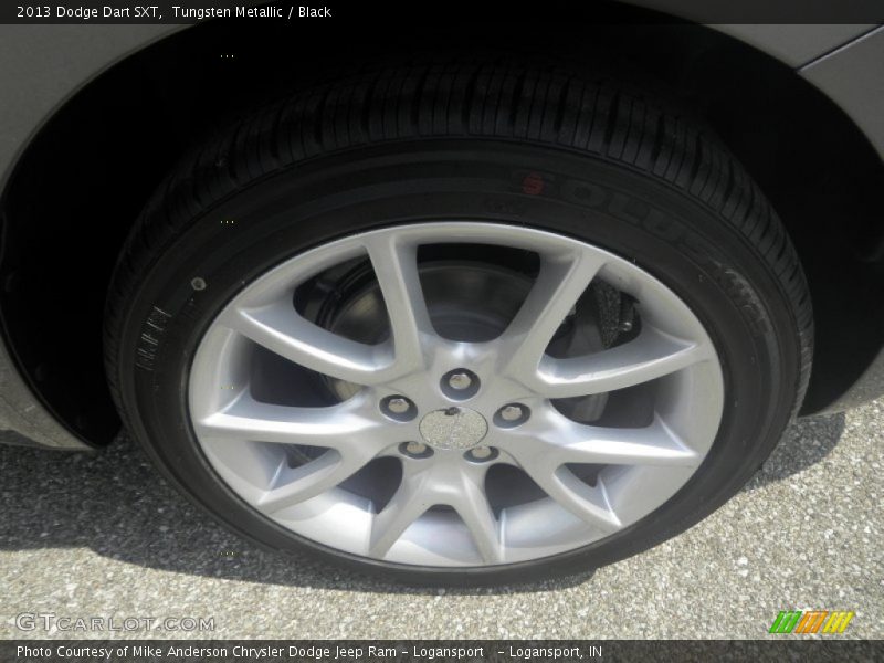 Tungsten Metallic / Black 2013 Dodge Dart SXT