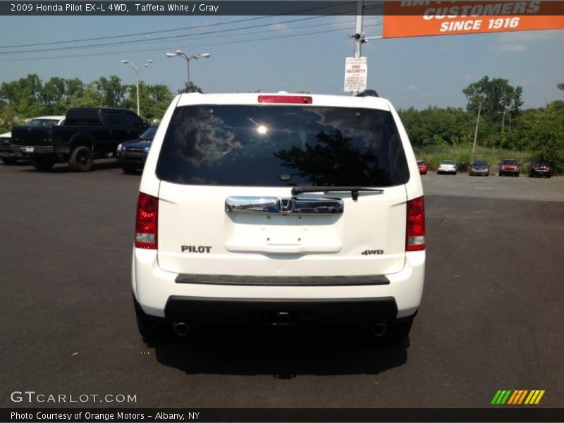 Taffeta White / Gray 2009 Honda Pilot EX-L 4WD