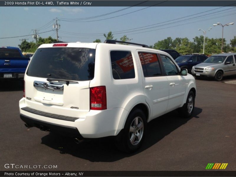 Taffeta White / Gray 2009 Honda Pilot EX-L 4WD