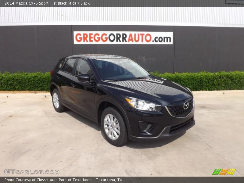 Jet Black Mica / Black 2014 Mazda CX-5 Sport