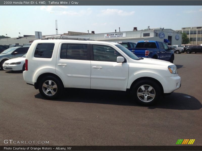 Taffeta White / Gray 2009 Honda Pilot EX-L 4WD