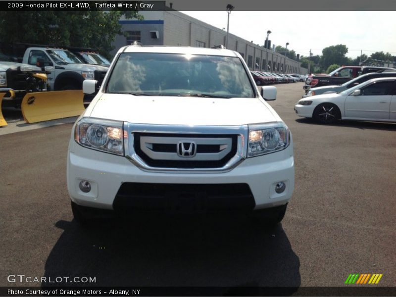 Taffeta White / Gray 2009 Honda Pilot EX-L 4WD