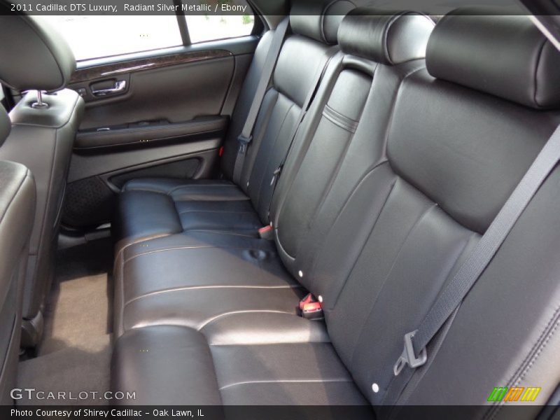 Radiant Silver Metallic / Ebony 2011 Cadillac DTS Luxury