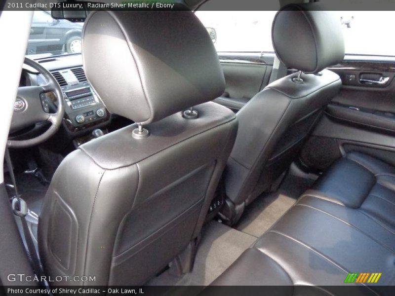 Radiant Silver Metallic / Ebony 2011 Cadillac DTS Luxury