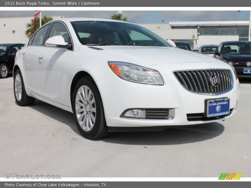 Summit White / Cashmere 2013 Buick Regal Turbo