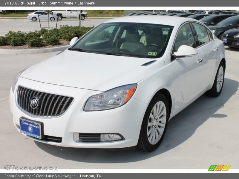 Summit White / Cashmere 2013 Buick Regal Turbo