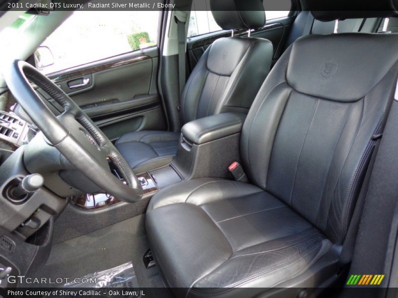Radiant Silver Metallic / Ebony 2011 Cadillac DTS Luxury