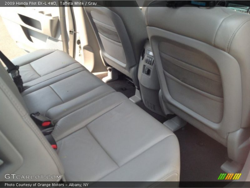 Taffeta White / Gray 2009 Honda Pilot EX-L 4WD