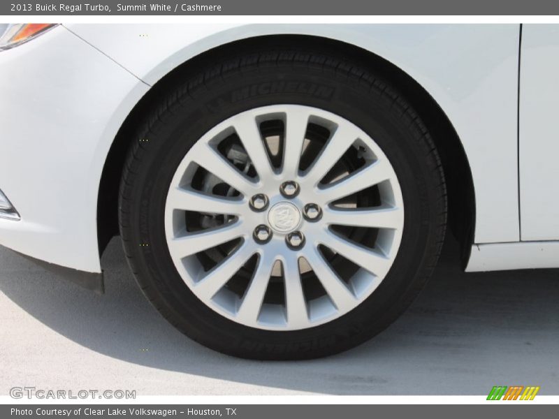 Summit White / Cashmere 2013 Buick Regal Turbo