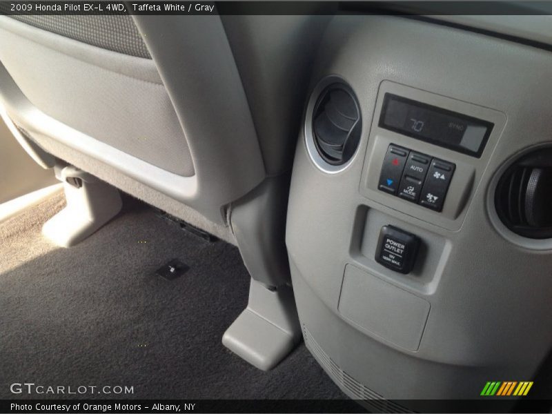 Taffeta White / Gray 2009 Honda Pilot EX-L 4WD