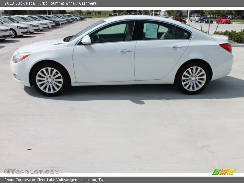 Summit White / Cashmere 2013 Buick Regal Turbo