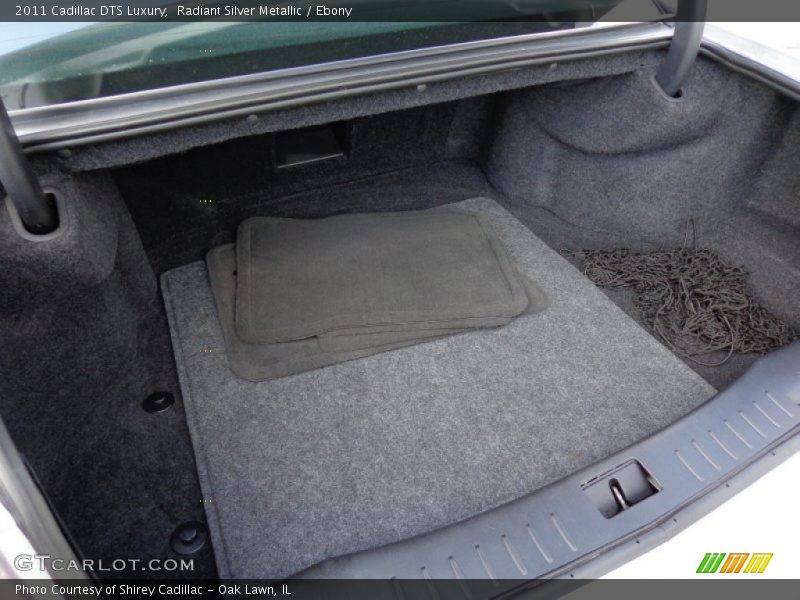 Radiant Silver Metallic / Ebony 2011 Cadillac DTS Luxury