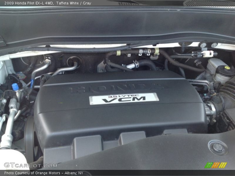 Taffeta White / Gray 2009 Honda Pilot EX-L 4WD